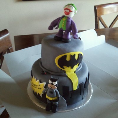 Batman And Joker Cake!