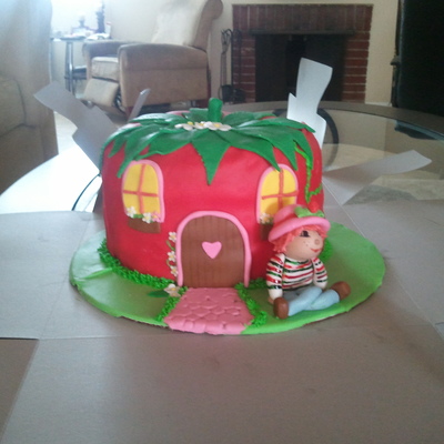 Strawberry Shortcake Cake