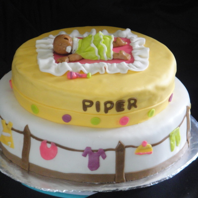 Baby Shower Cake.