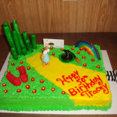 Wizard Of Oz Birthday Cake