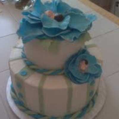 Baby Boy Shower Cake