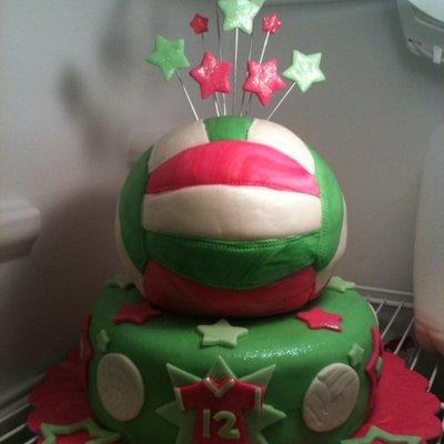 Volleyball Cake