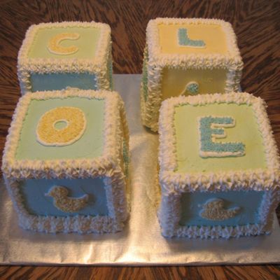 Baby Boy Blocks