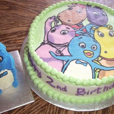 Backyardigans & Pablo Smash Cake