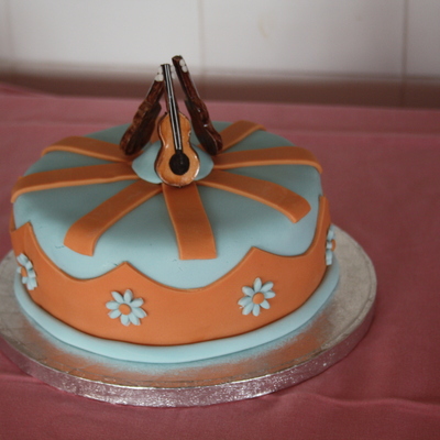 Guitar Cake
