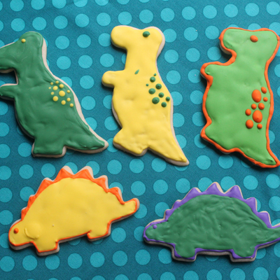 Dinosaur Cookies