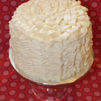 Vintage Ruffle Cake