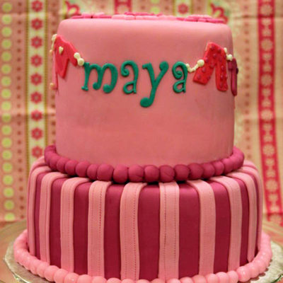 Pajama Birthday Cake