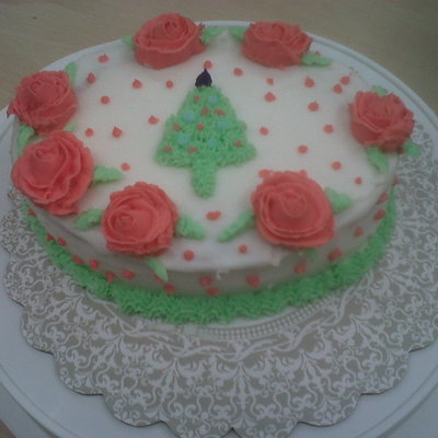 Wilton Decorating Basics Final Cake