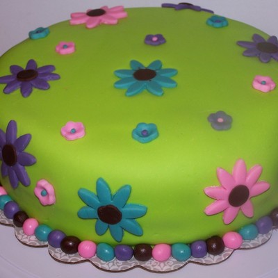 2Nd Wilton Gum Paste And Fondant Final Project Cake