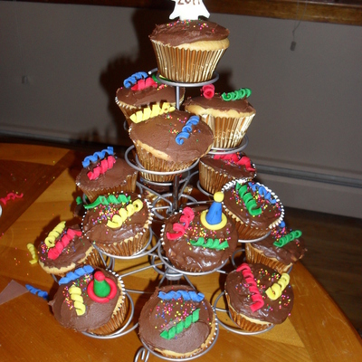 New Year's Eve Cupcakes