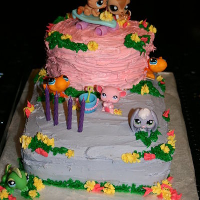 Littlest Pet Shop Cake