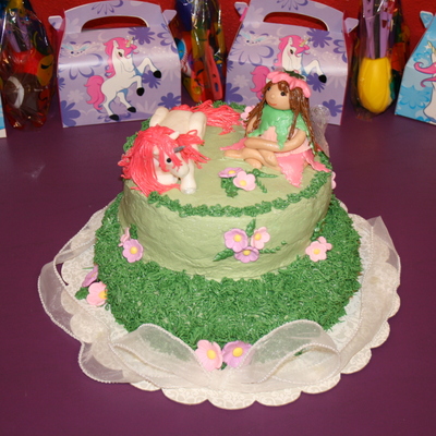 Unicorn And Fairy Cake