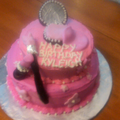 Make-Up Birthday Cake