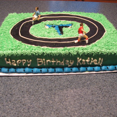 Track And Field Cake