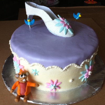 Glass Slipper Cake