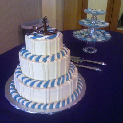 Anchor Wedding Cake