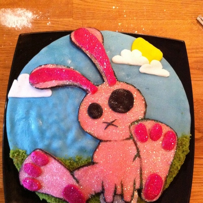 Bunny Cake For Best Friend's Birthday