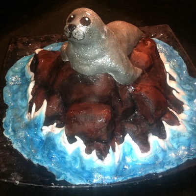 Seal Birthday Cake For Emma - Pic 1