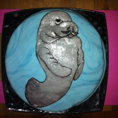 Manatee Cake For Phil