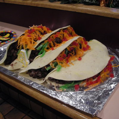 Soft Taco Cake