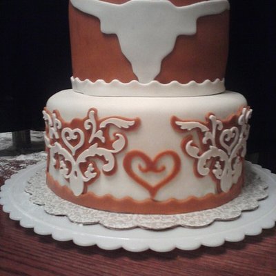 Texas Longhorns Cake