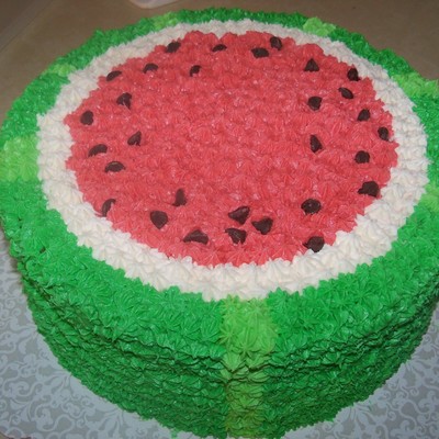 Watermelon Memorial Day Cake