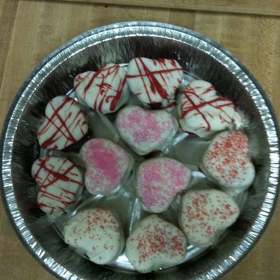 Chocolate Covered Red Velvet Brownies