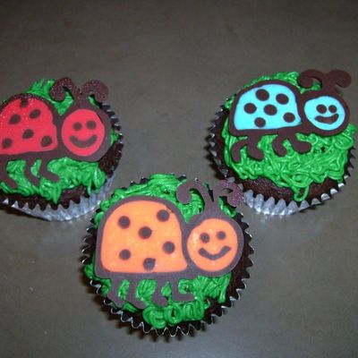 Ladybug Cupcakes