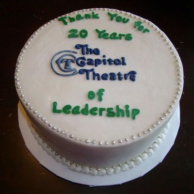 Retitrement Cake For Local Theatre