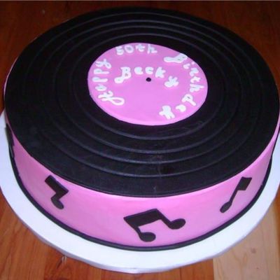 50's Record Cake