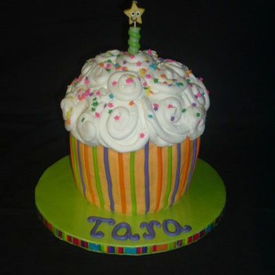 Giant Cupcake.