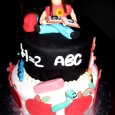 Teacher Retirement Cake