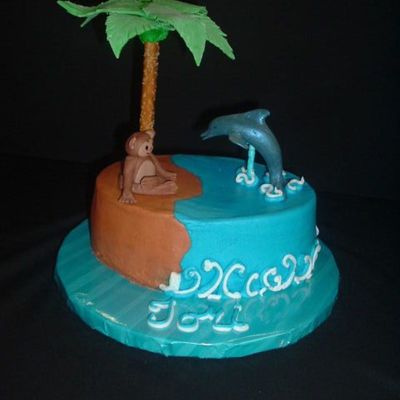 Dolphin Cake.