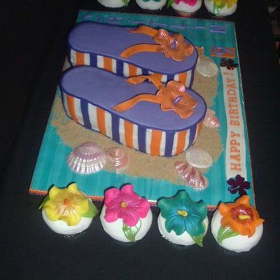 Flip-Flop Cake