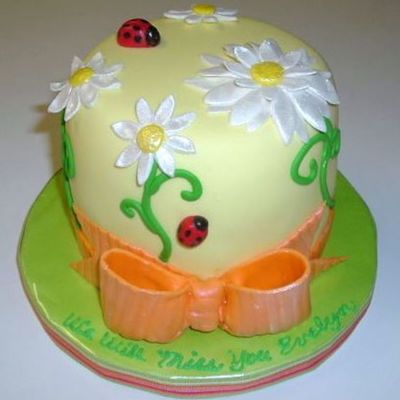 Daisy Retirement Cake