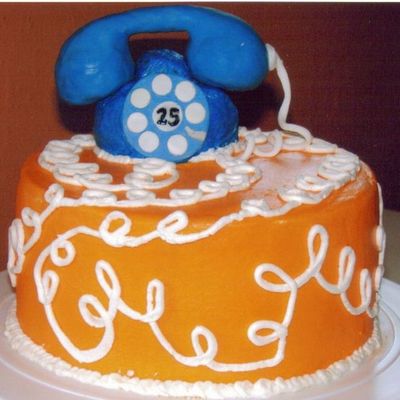 Telephone Cake