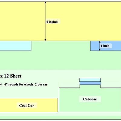 Caboose And Coal Car