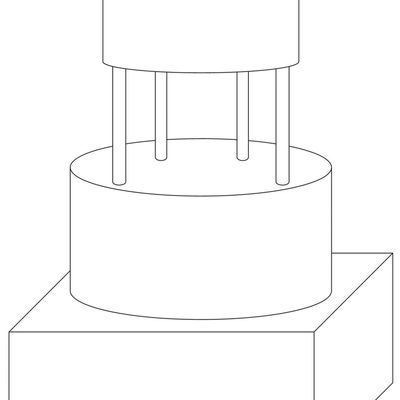 Square Round Pillars Round