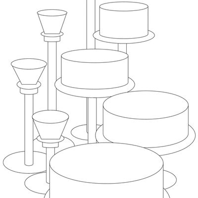 Crystal Splendor 4-Tier