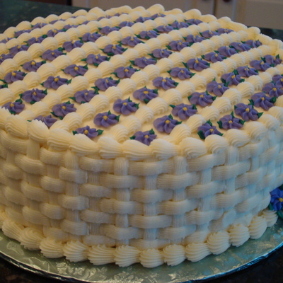 Mother's Day Basket Cake