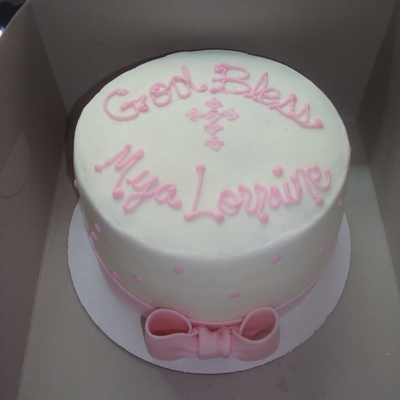 Baptism Cake