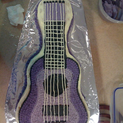 My First Guitar Cake!!