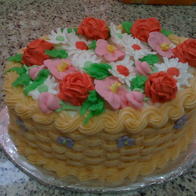 Basket Weave Cake!!