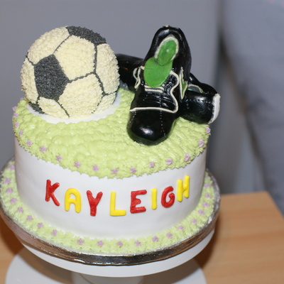 Football Birthday Cake