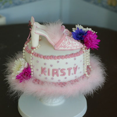 Shoes Birthday Cake
