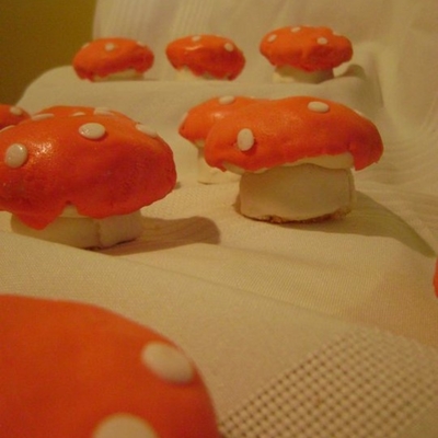 Mushroom Cupcakes!