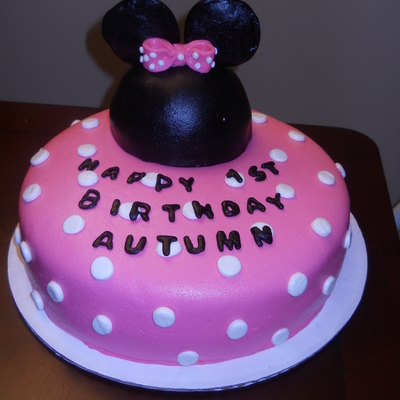 Minnie Mouse First Birthday