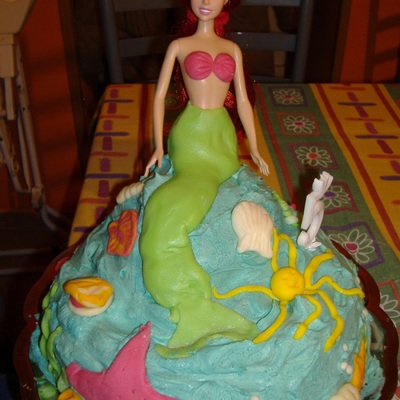 Little Mermaid Cake