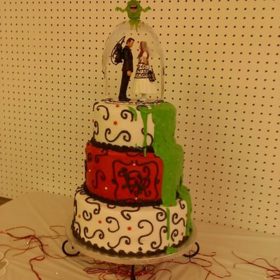 Ghostbusters Wedding Cake
